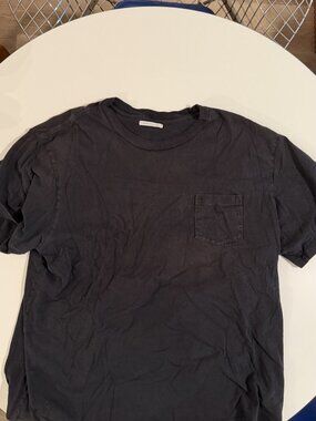 John Elliott Black Pocket T-Shirt Size 5